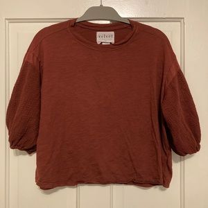 Velvet By Graham Spencer for Anthropologie Top S